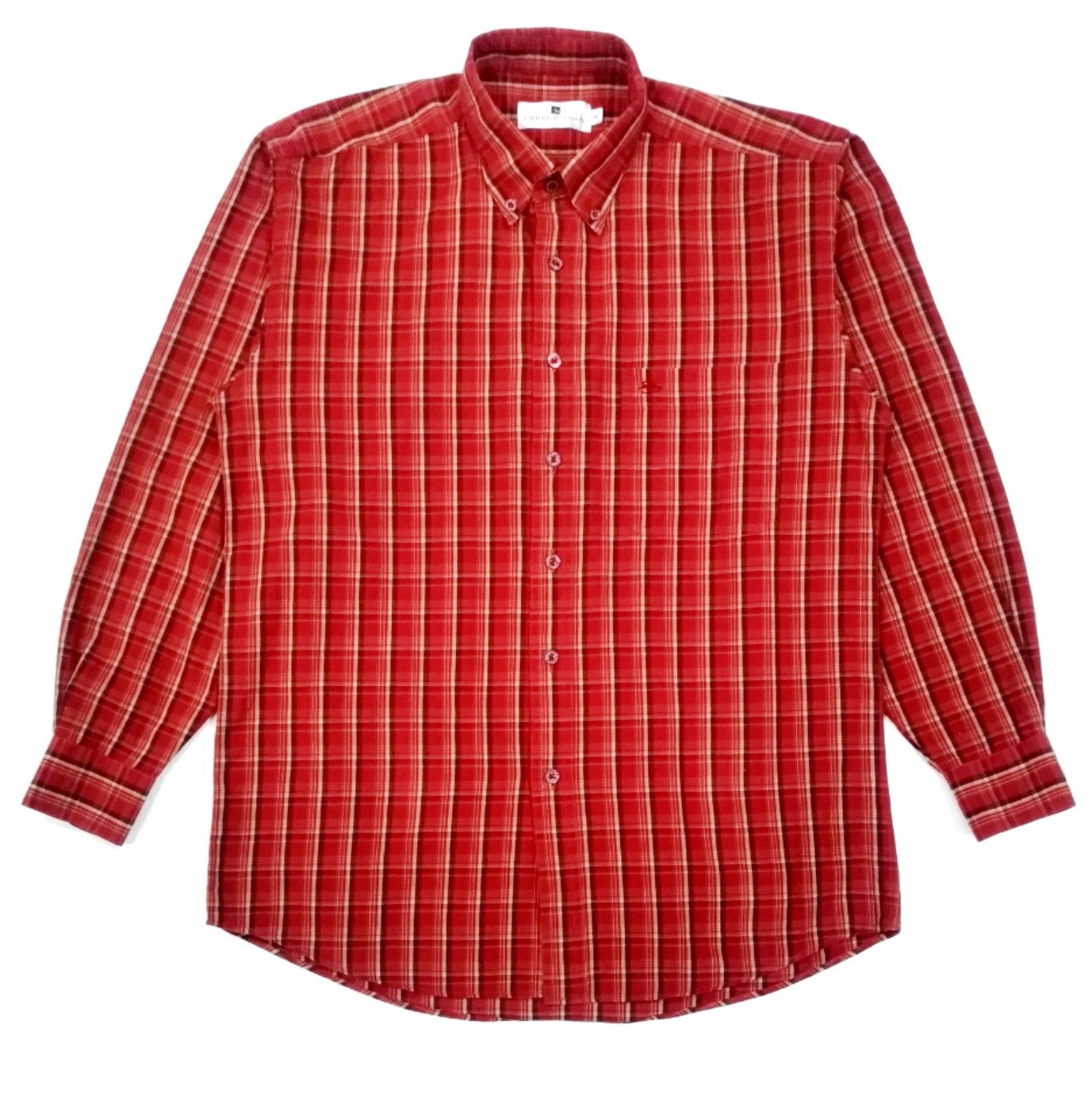 Balmain × Designer × Pierre Balmain RARE! VTG PIERRE BALMAIN L/SLEEVE SHIRT Size US M / EU 48-50 / 2 - 1 Thumbnail