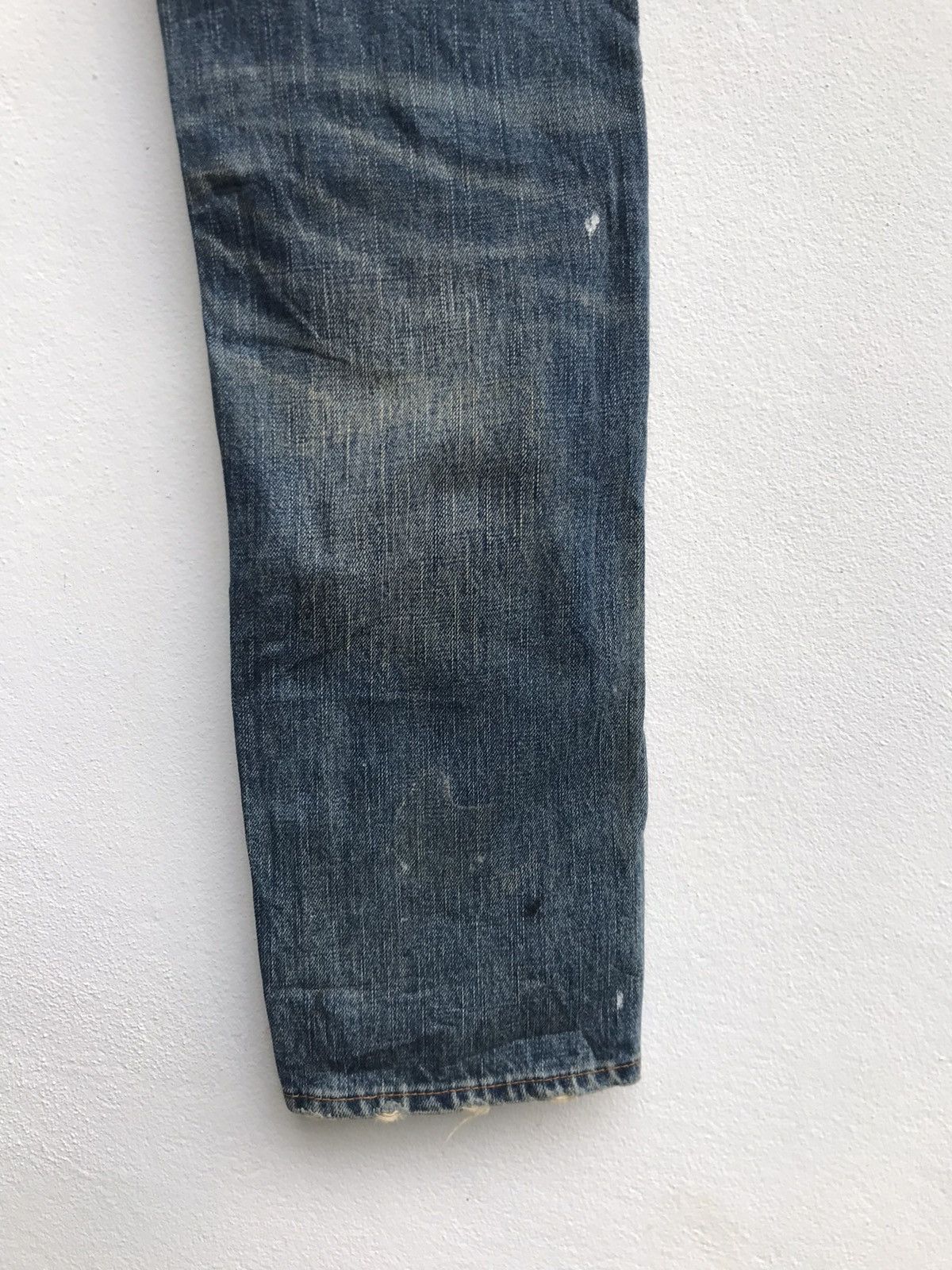 Japanese Brand Bonds & Peace Patchwork Distressed Denim Size US 30 / EU 46 - 15 Thumbnail