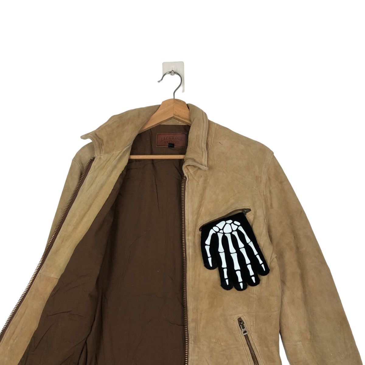 Japanese Brand VINTAGE JACKROSE ANTIQUE JACKET INSPIRED SCHOTT PERFECTO Size US M / EU 48-50 / 2 - 9 Thumbnail