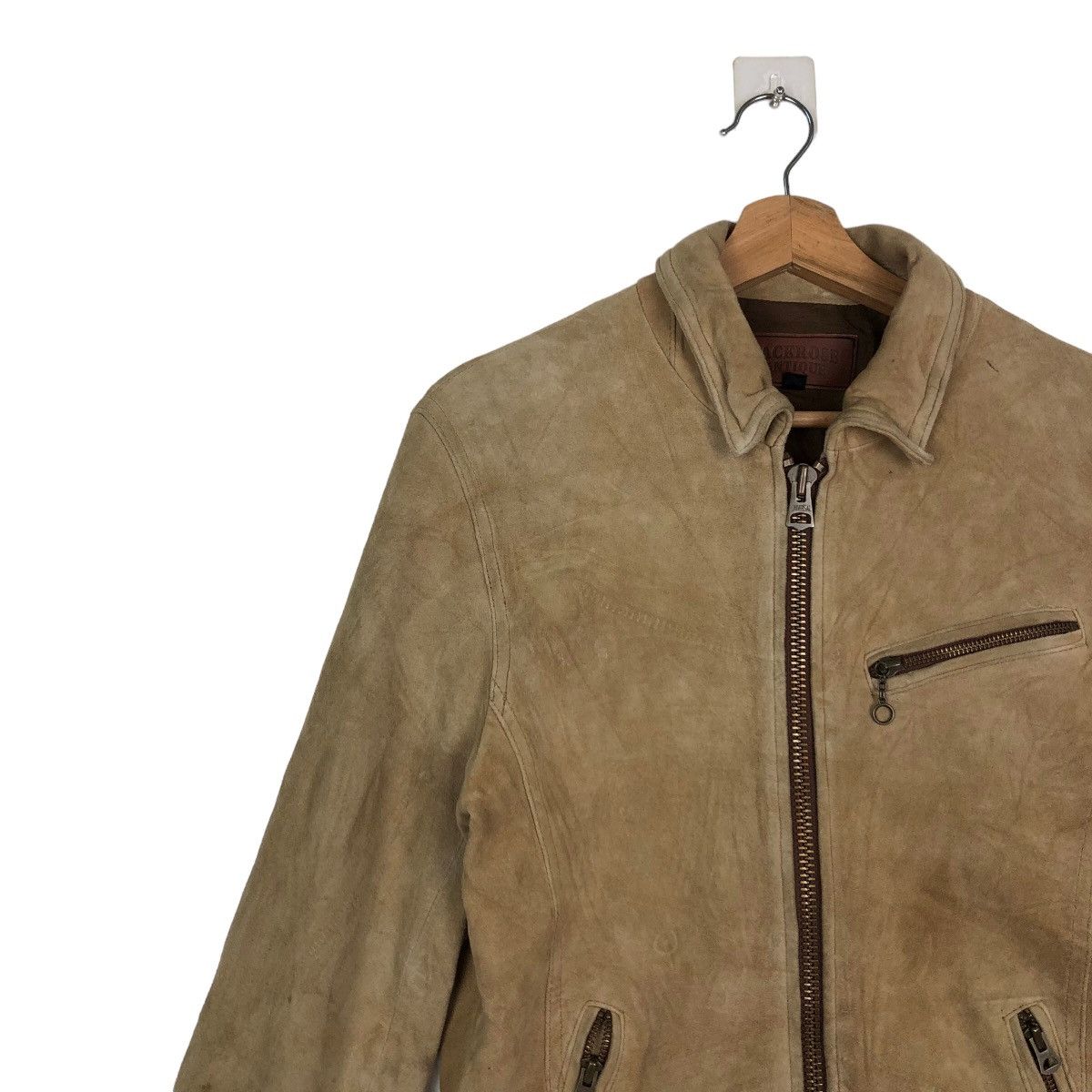 Japanese Brand VINTAGE JACKROSE ANTIQUE JACKET INSPIRED SCHOTT PERFECTO Size US M / EU 48-50 / 2 - 6 Thumbnail
