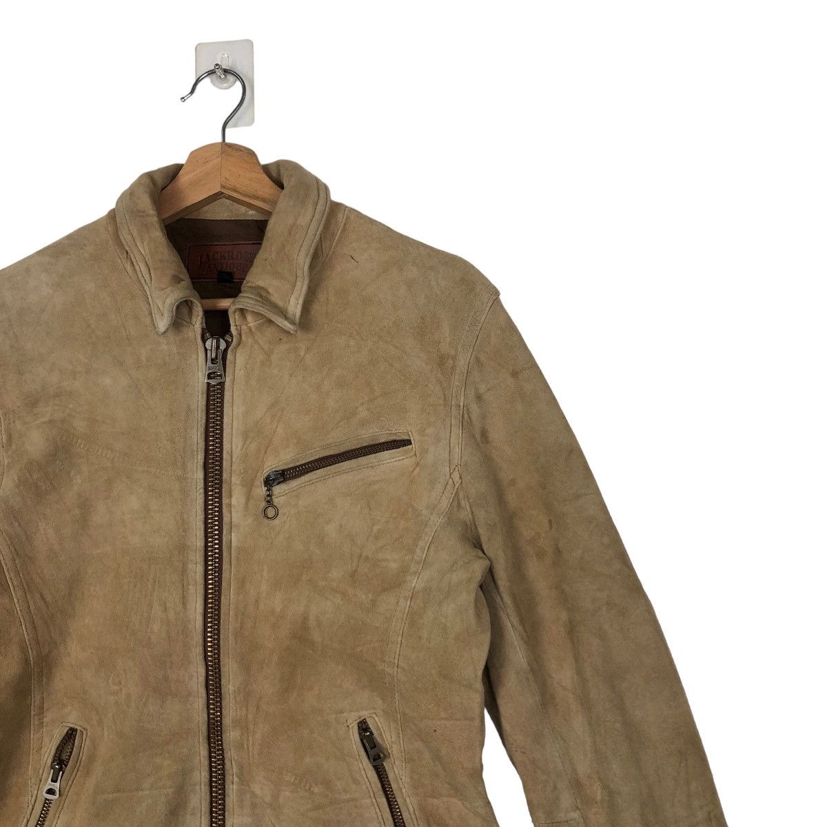 Japanese Brand VINTAGE JACKROSE ANTIQUE JACKET INSPIRED SCHOTT PERFECTO Size US M / EU 48-50 / 2 - 5 Thumbnail