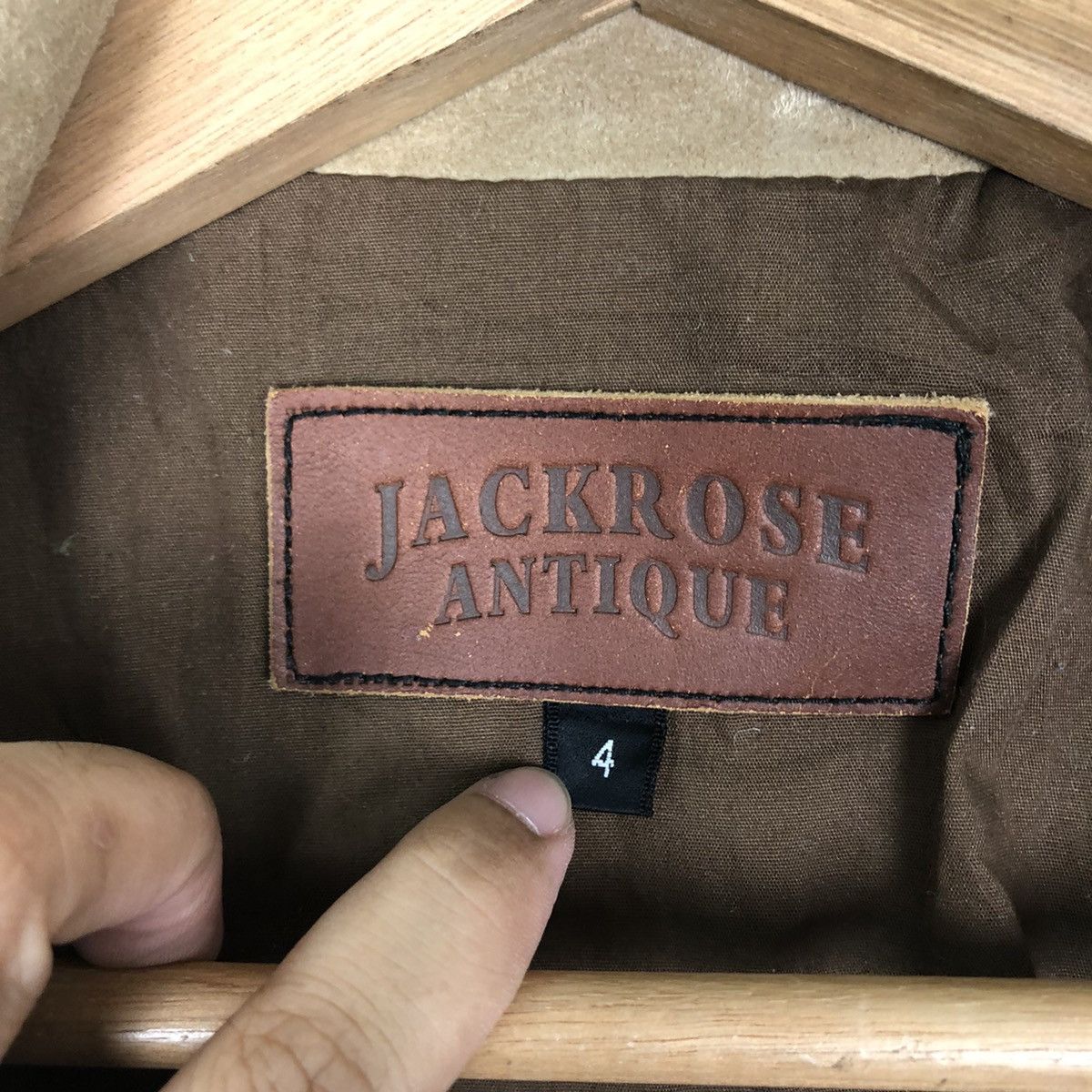 Japanese Brand VINTAGE JACKROSE ANTIQUE JACKET INSPIRED SCHOTT PERFECTO Size US M / EU 48-50 / 2 - 12 Thumbnail