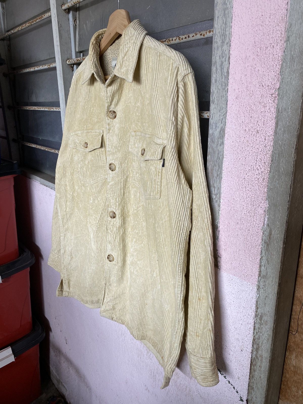 Flannel × Vintage Vintage Piko Corduroy Shirt button up Size US M / EU 48-50 / 2 - 4 Thumbnail