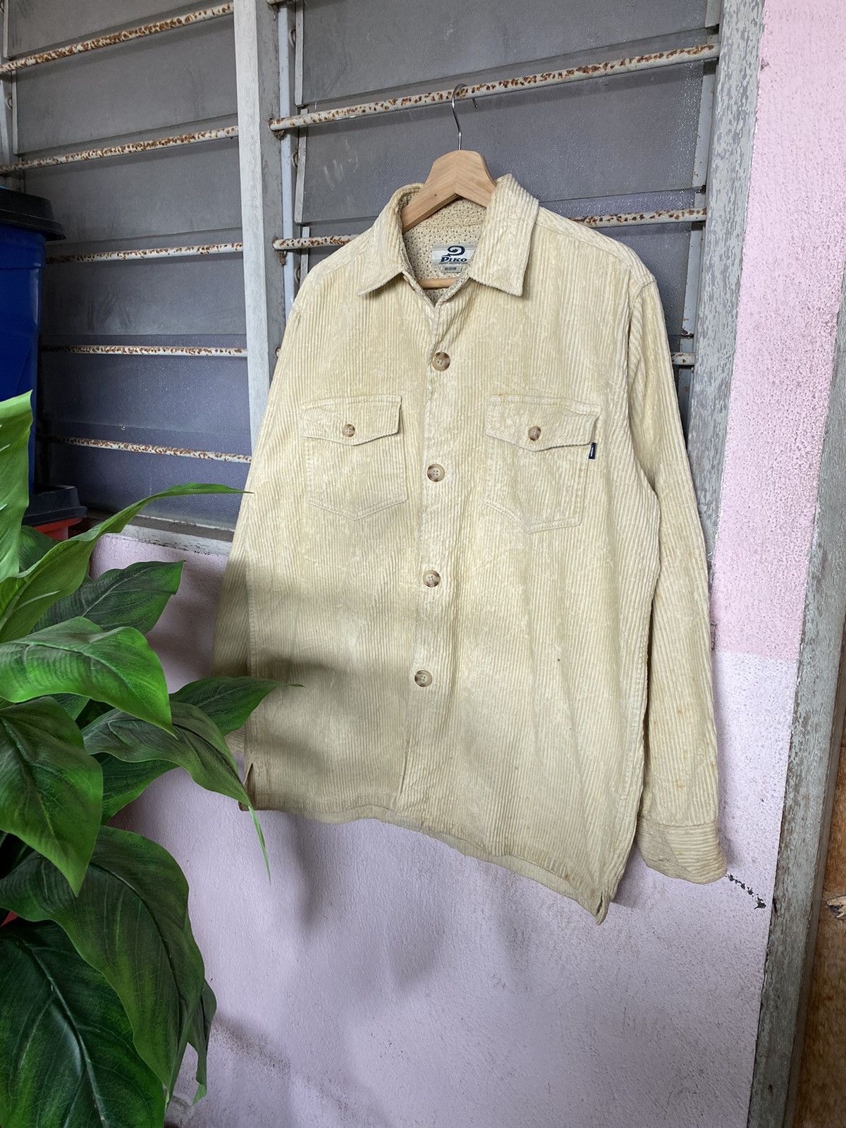 Flannel × Vintage Vintage Piko Corduroy Shirt button up Size US M / EU 48-50 / 2 - 1 Thumbnail