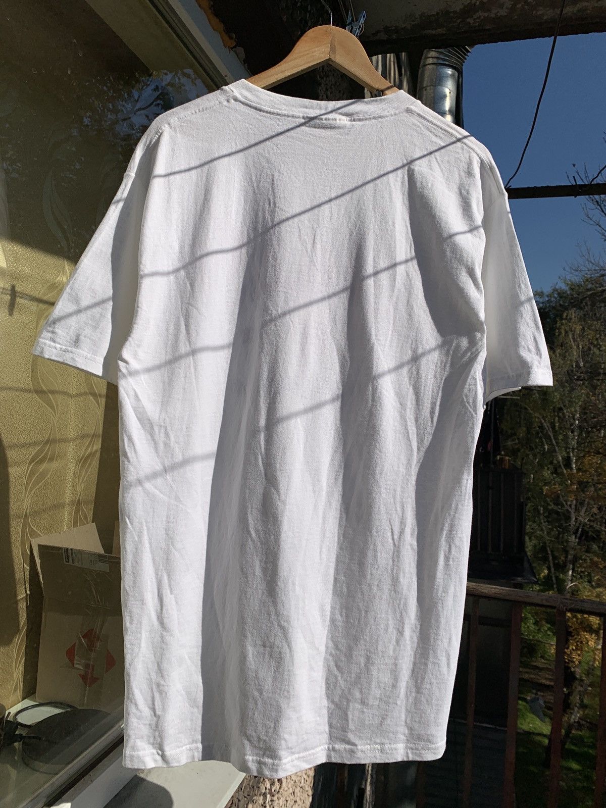 Lee 90s Vintage Lee Chicago Bulls White T-Shirt Size US L / EU 52-54 / 3 - 8 Thumbnail