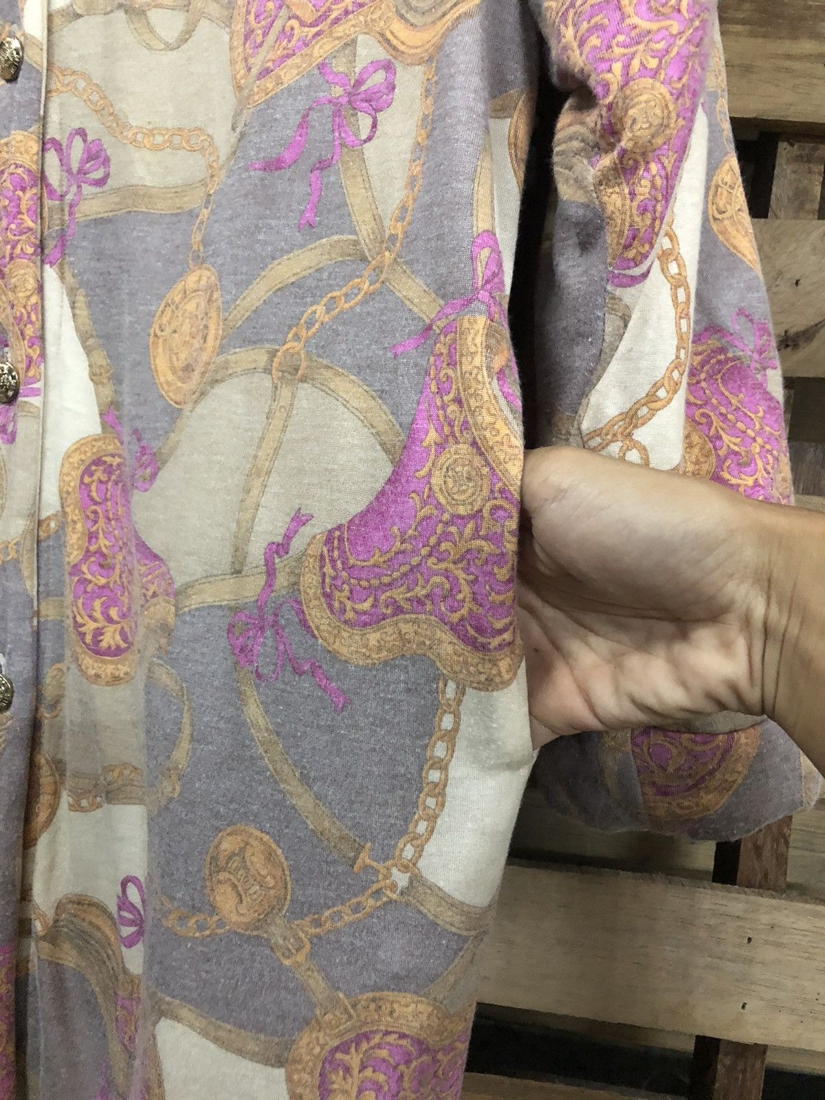 Celine Celine Long Jacket Baroque Full Print Nice Design Size US M / EU 48-50 / 2 - 9 Thumbnail