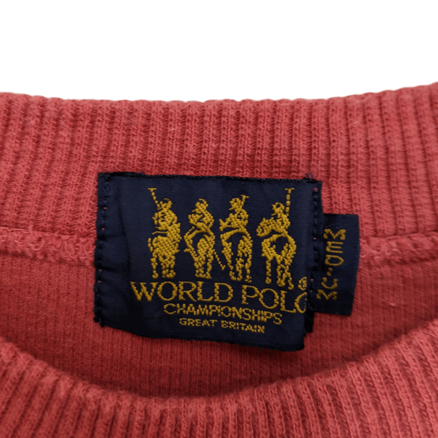 Japanese Brand WORLD POLO CHAMPIONSHIP Great Britain Spell Out Sweatshirt Size US M / EU 48-50 / 2 - 8 Thumbnail