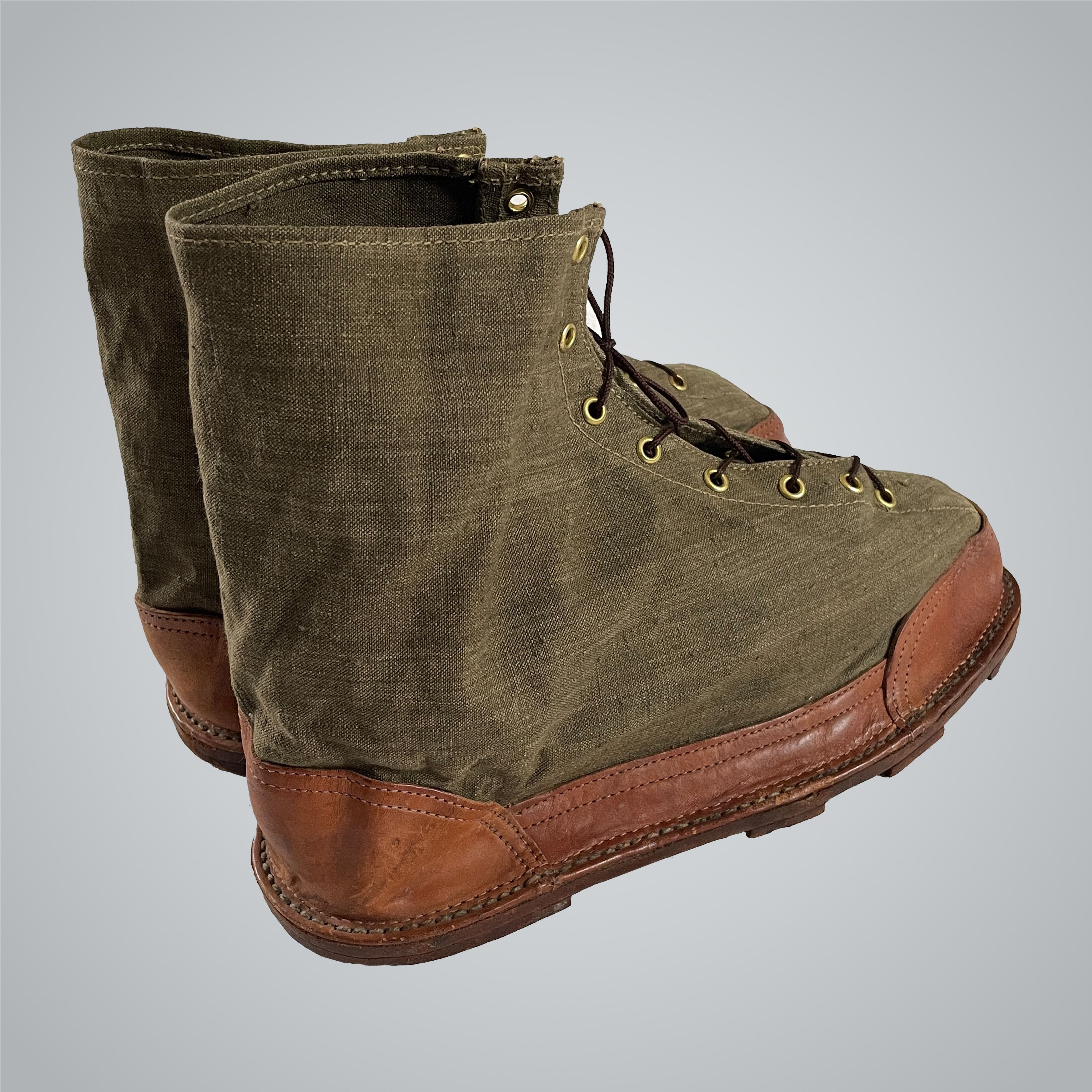 Vintage WW2 French Ice Nail Boots Size US 13 / EU 46 - 6 Thumbnail