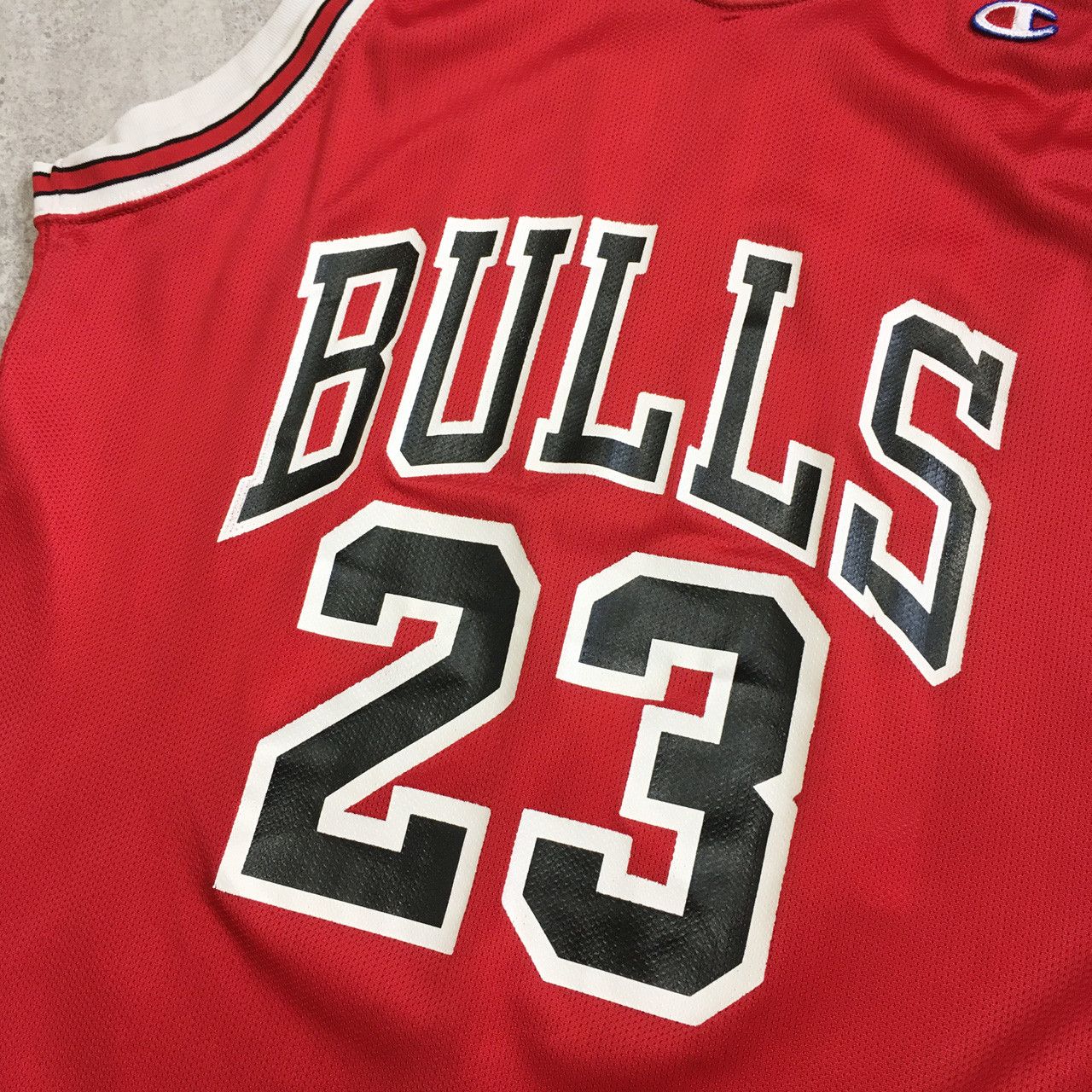 Champion × NBA × Vintage VTG Michael Jordan Chicago Bulls CHAMPION JERSEY Size US L / EU 52-54 / 3 - 5 Thumbnail