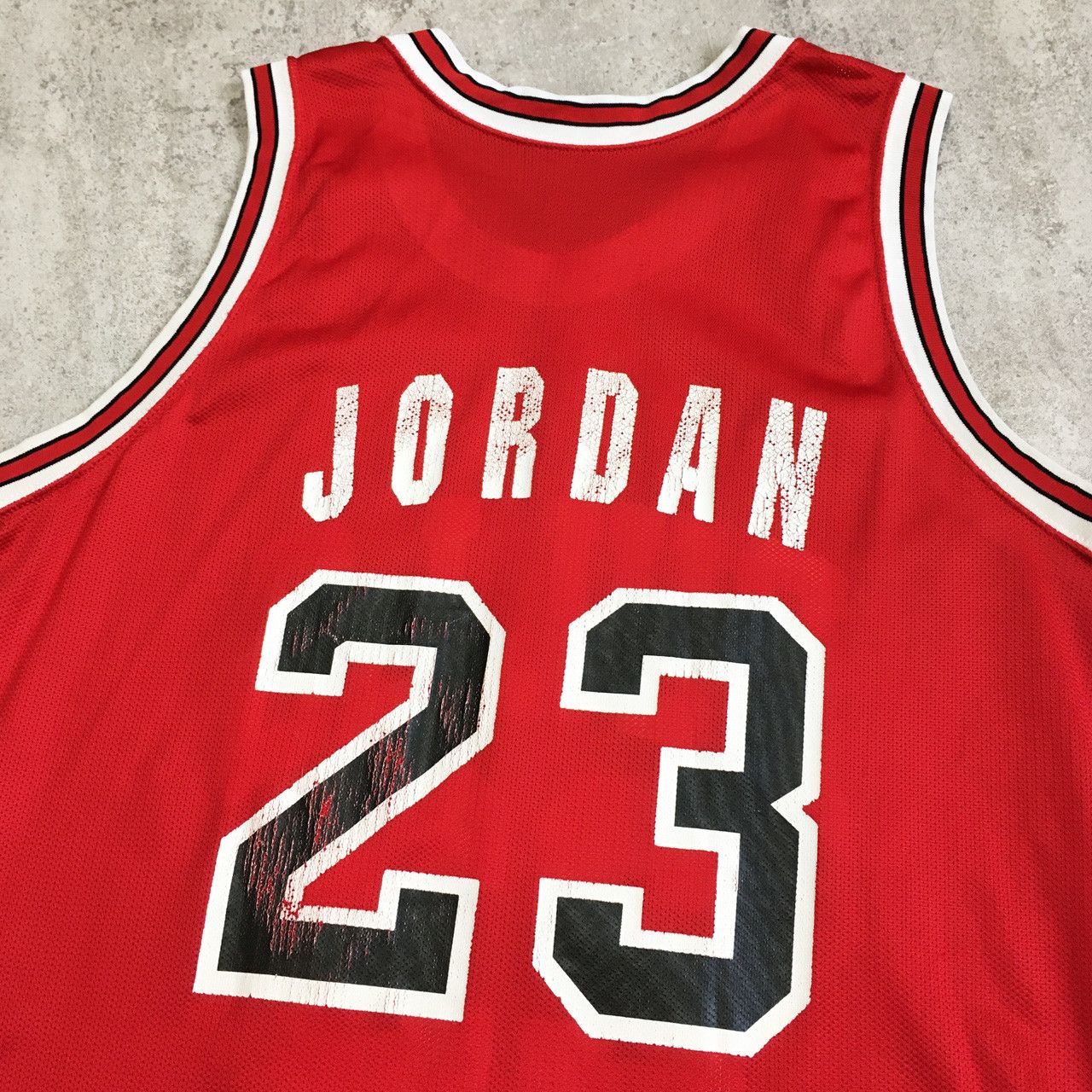Champion × NBA × Vintage VTG Michael Jordan Chicago Bulls CHAMPION JERSEY Size US L / EU 52-54 / 3 - 6 Thumbnail