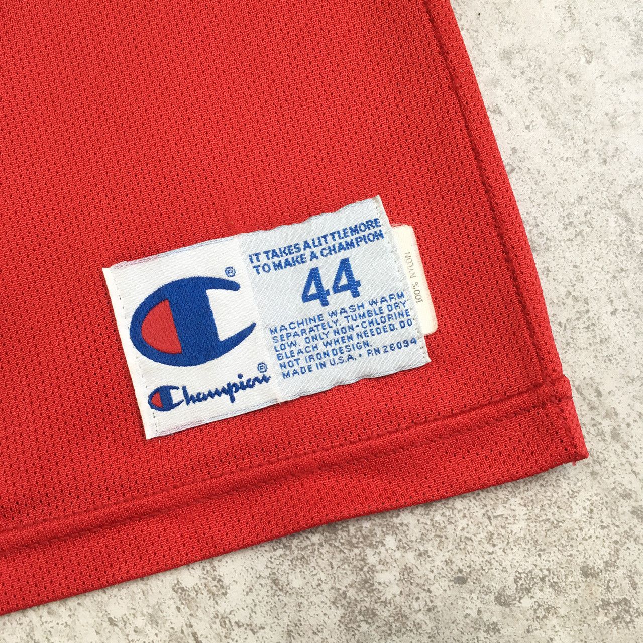 Champion × NBA × Vintage VTG Michael Jordan Chicago Bulls CHAMPION JERSEY Size US L / EU 52-54 / 3 - 3 Thumbnail