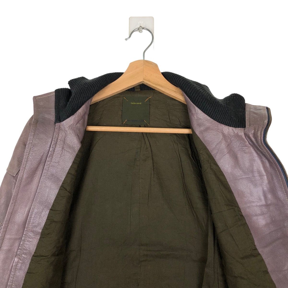Japanese Brand VINTAGE INBREED LEATHER JACKET INSPIRED HYSTERIC GLAMOUR Size US M / EU 48-50 / 2 - 10 Thumbnail