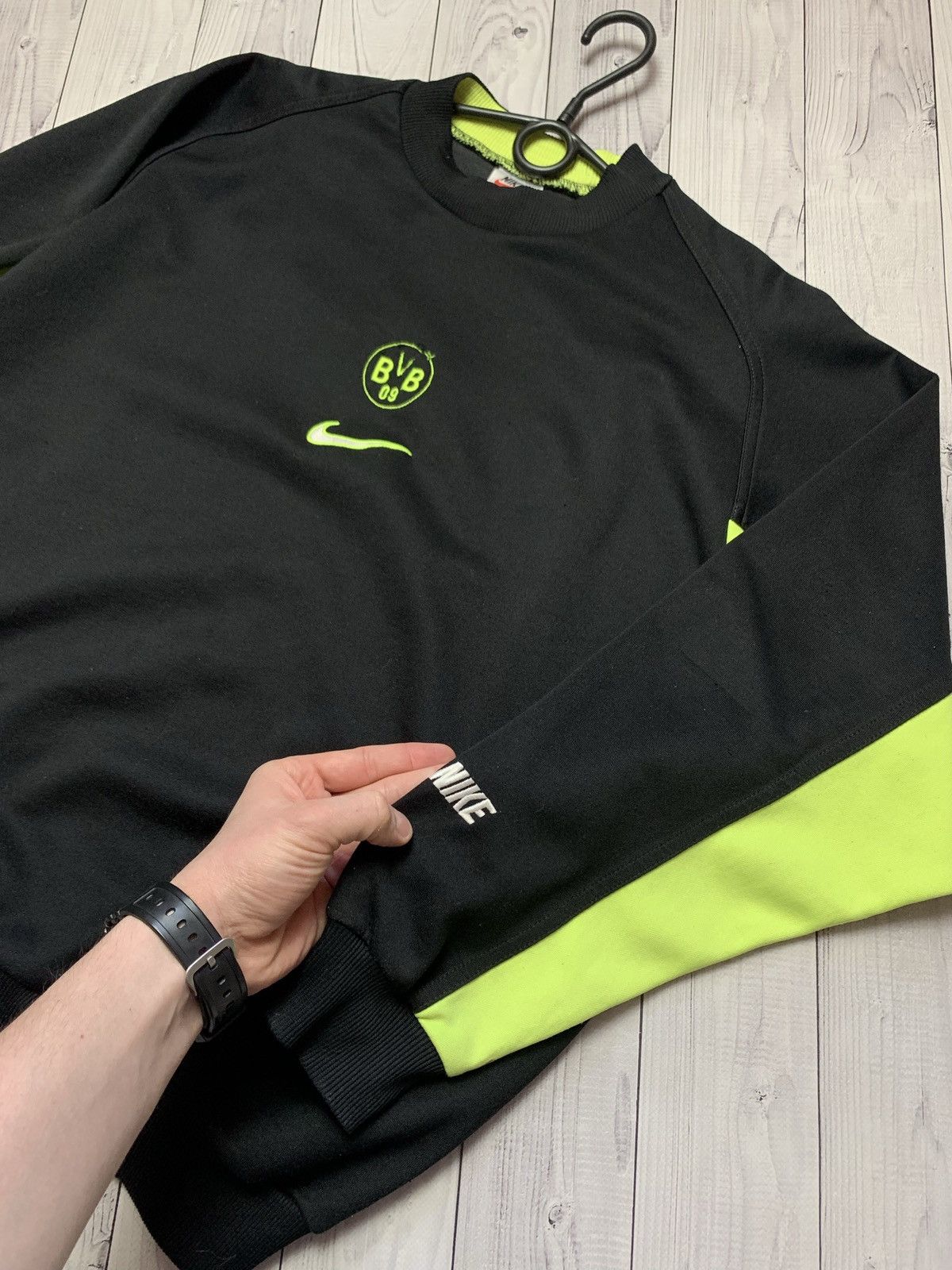 Nike × Vintage Vintage sweatshirt Nike Borussia Dortmund central logo big Size US M / EU 48-50 / 2 - 12 Thumbnail