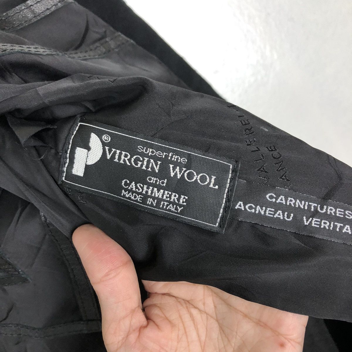 Japanese Brand VINTAGE PHILIPPE VALLEREUIL WOOL LONG JACKET ITALIAN MADE Size US M / EU 48-50 / 2 - 14 Thumbnail