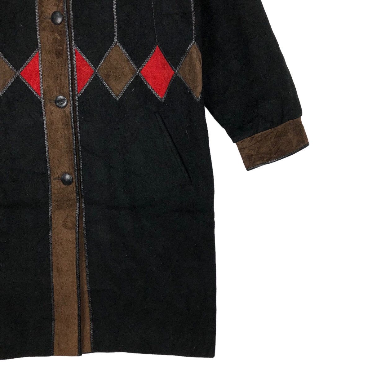 Japanese Brand VINTAGE PHILIPPE VALLEREUIL WOOL LONG JACKET ITALIAN MADE Size US M / EU 48-50 / 2 - 4 Thumbnail
