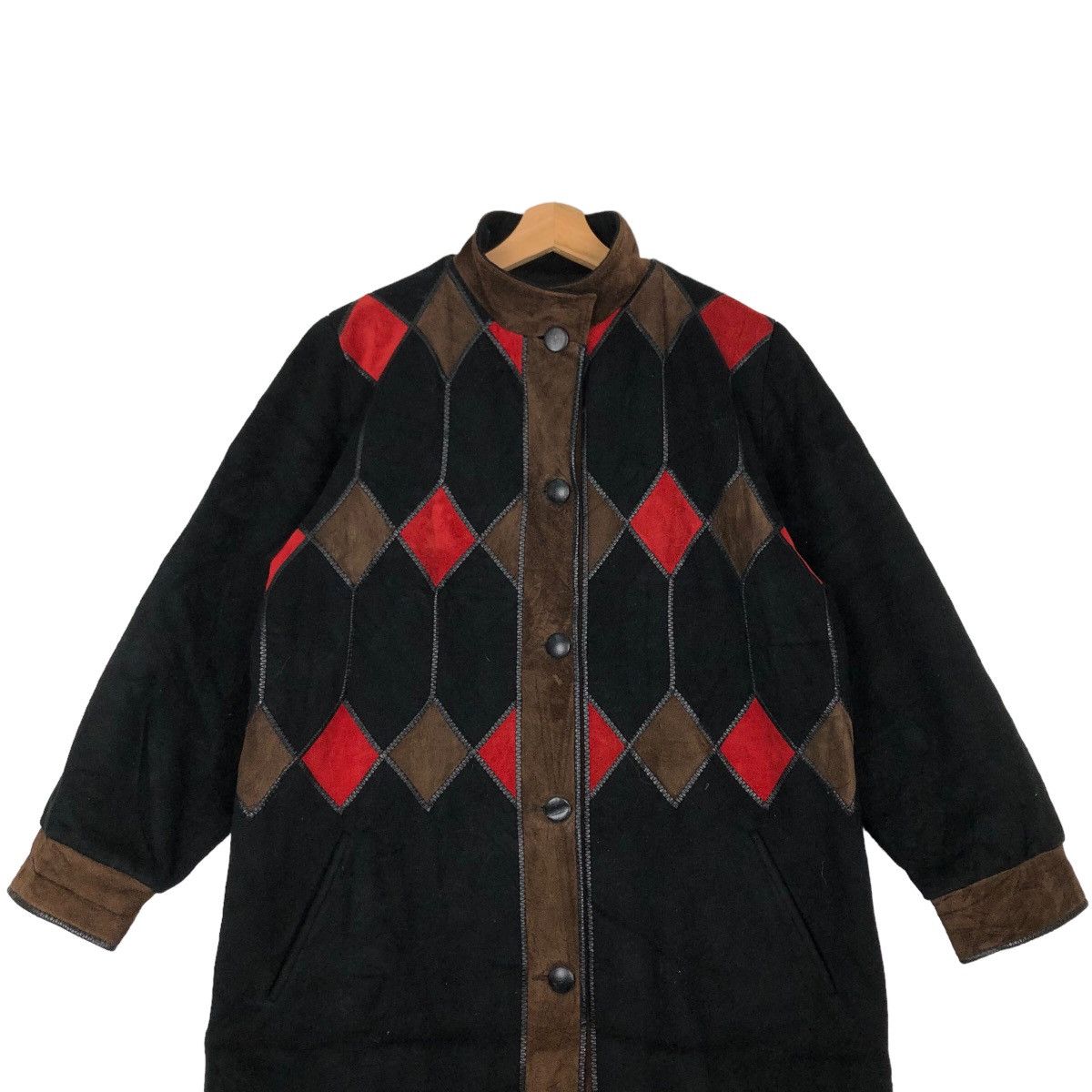 Japanese Brand VINTAGE PHILIPPE VALLEREUIL WOOL LONG JACKET ITALIAN MADE Size US M / EU 48-50 / 2 - 2 Thumbnail