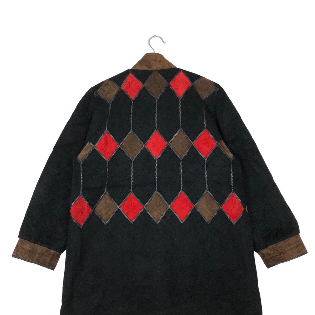 Japanese Brand VINTAGE PHILIPPE VALLEREUIL WOOL LONG JACKET ITALIAN MADE Size US M / EU 48-50 / 2 - 8 Thumbnail