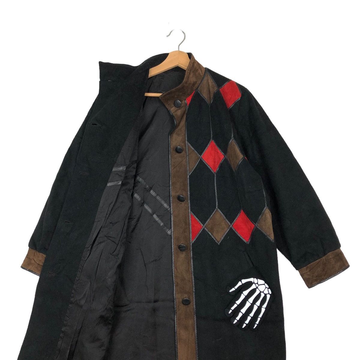 Japanese Brand VINTAGE PHILIPPE VALLEREUIL WOOL LONG JACKET ITALIAN MADE Size US M / EU 48-50 / 2 - 10 Thumbnail
