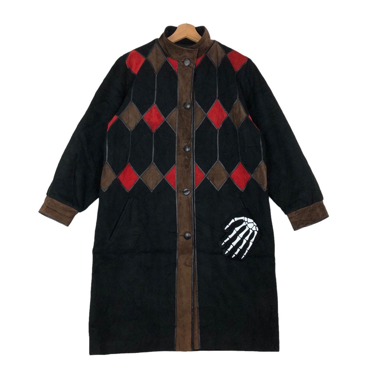 Japanese Brand VINTAGE PHILIPPE VALLEREUIL WOOL LONG JACKET ITALIAN MADE Size US M / EU 48-50 / 2 - 1 Thumbnail