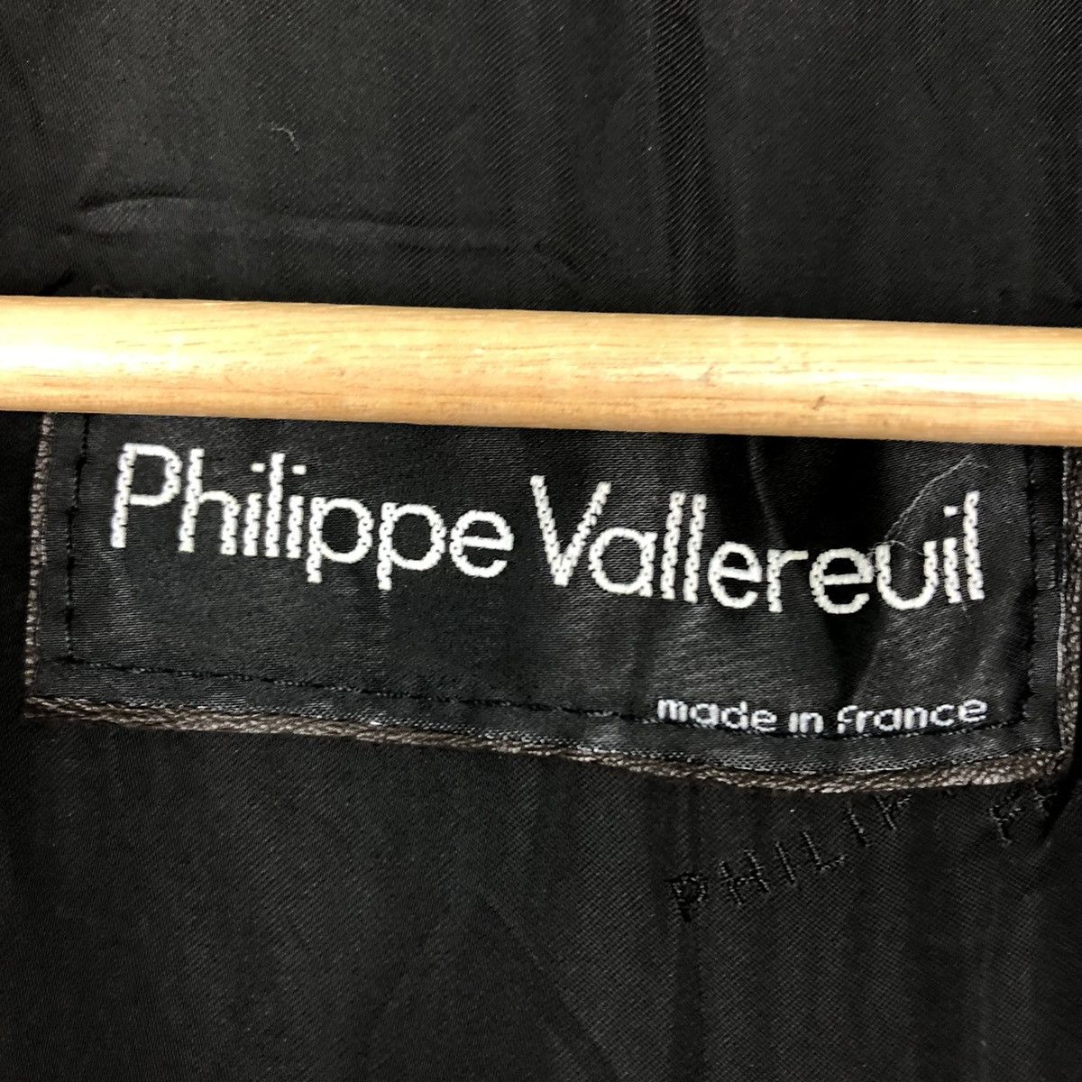 Japanese Brand VINTAGE PHILIPPE VALLEREUIL WOOL LONG JACKET ITALIAN MADE Size US M / EU 48-50 / 2 - 13 Thumbnail