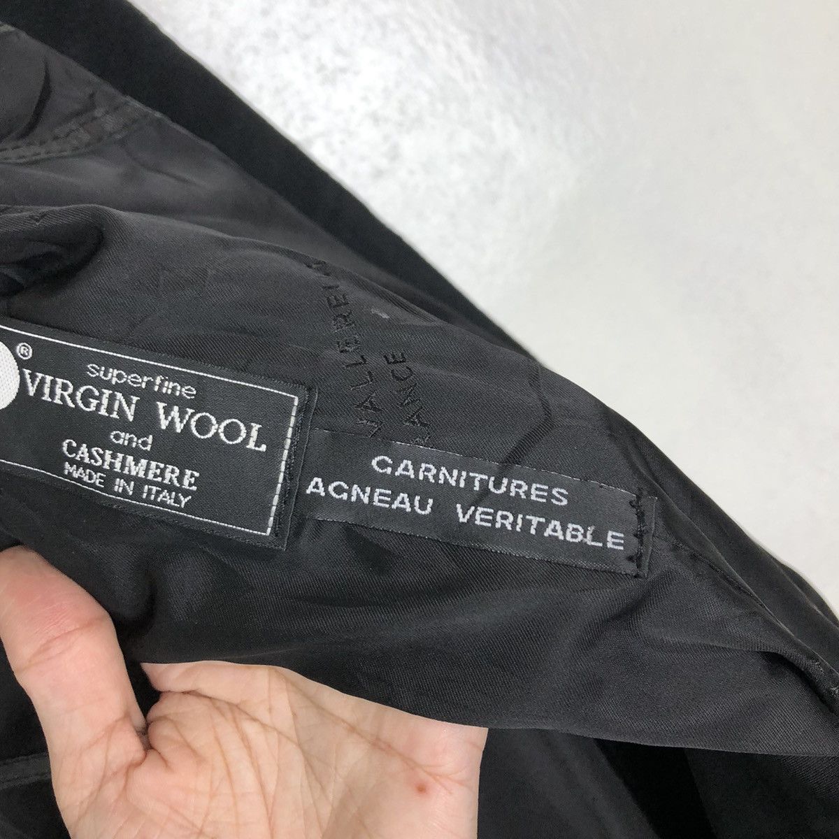 Japanese Brand VINTAGE PHILIPPE VALLEREUIL WOOL LONG JACKET ITALIAN MADE Size US M / EU 48-50 / 2 - 15 Thumbnail