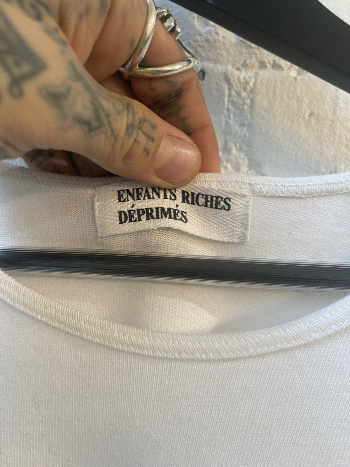 Enfants Riches Deprimes ERD 1of4 KNIT HAND SEWN SHIRT for Selfridges London Size US XL / EU 56 / 4 - 6 Thumbnail