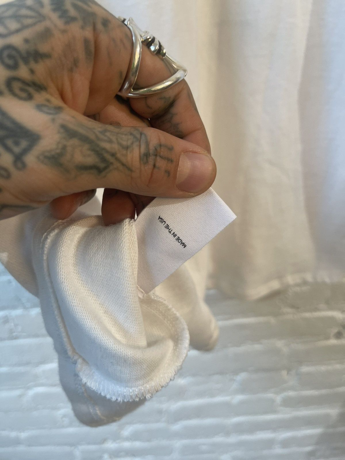 Enfants Riches Deprimes ERD 1of4 KNIT HAND SEWN SHIRT for Selfridges London Size US XL / EU 56 / 4 - 12 Thumbnail