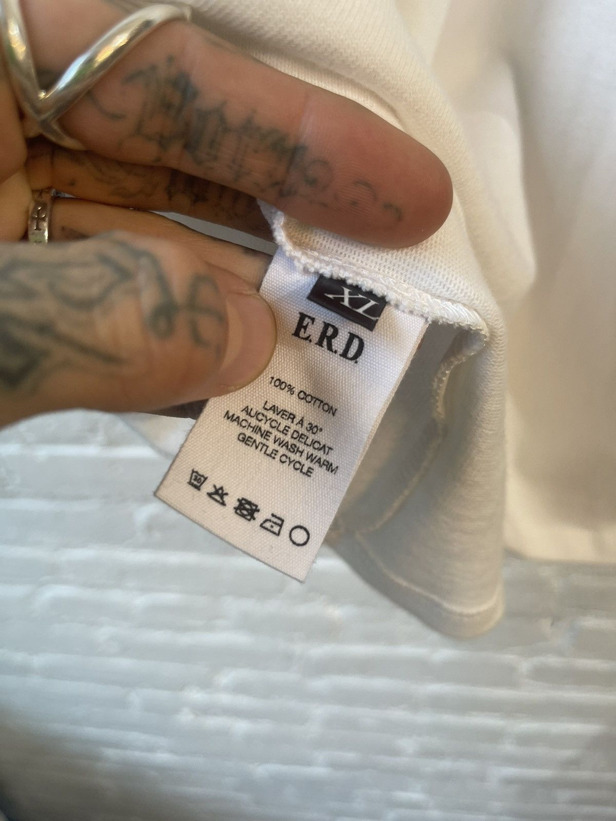 Enfants Riches Deprimes ERD 1of4 KNIT HAND SEWN SHIRT for Selfridges London Size US XL / EU 56 / 4 - 11 Thumbnail