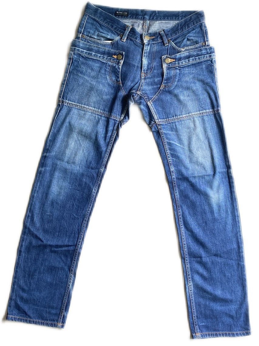 Final Home × Issey Miyake Final Home Reconstructed Denim Size US 32 / EU 48 - 2 Thumbnail