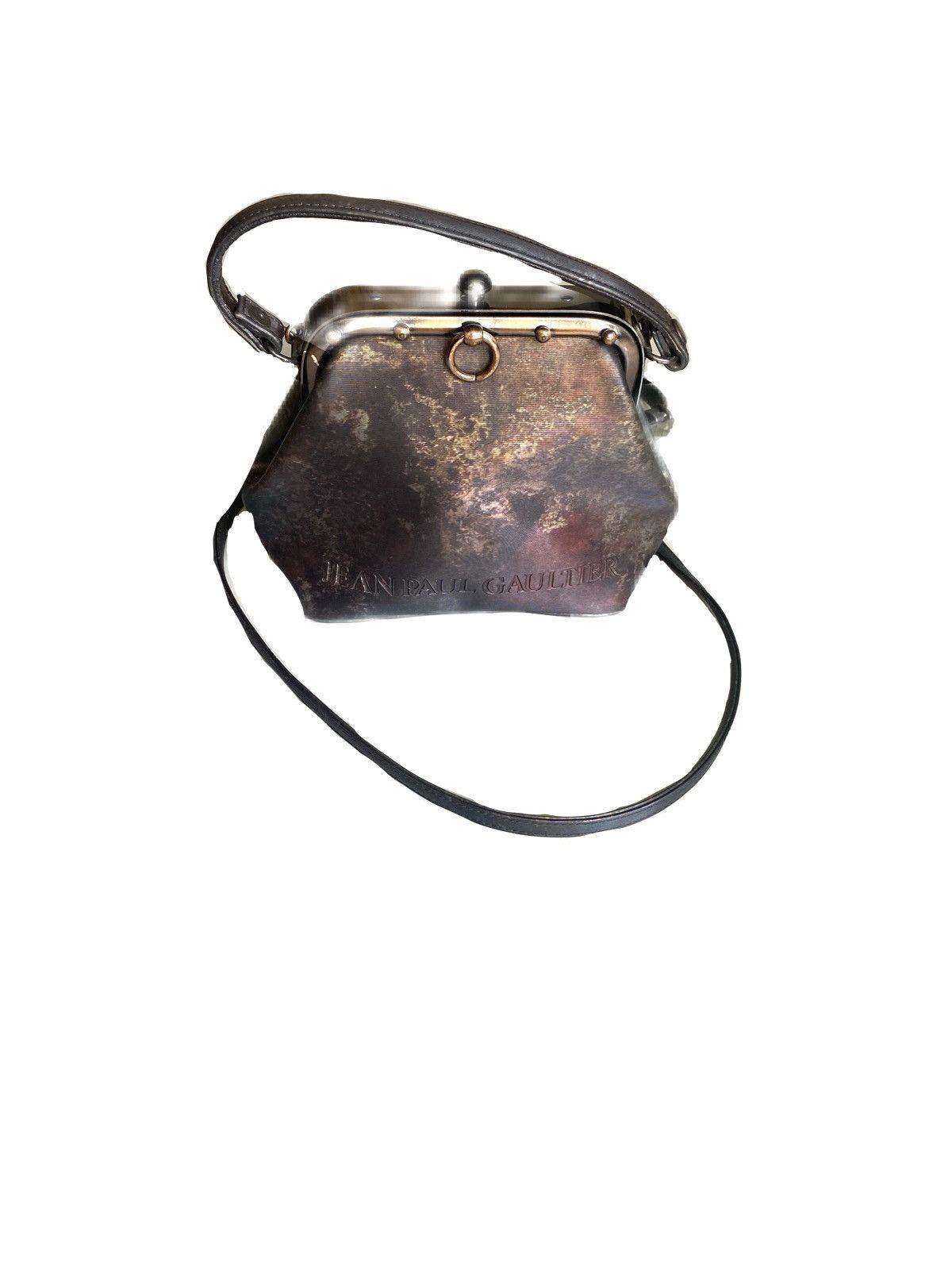 90s Jean Paul GAULTIER V-Cyber Sling Bag