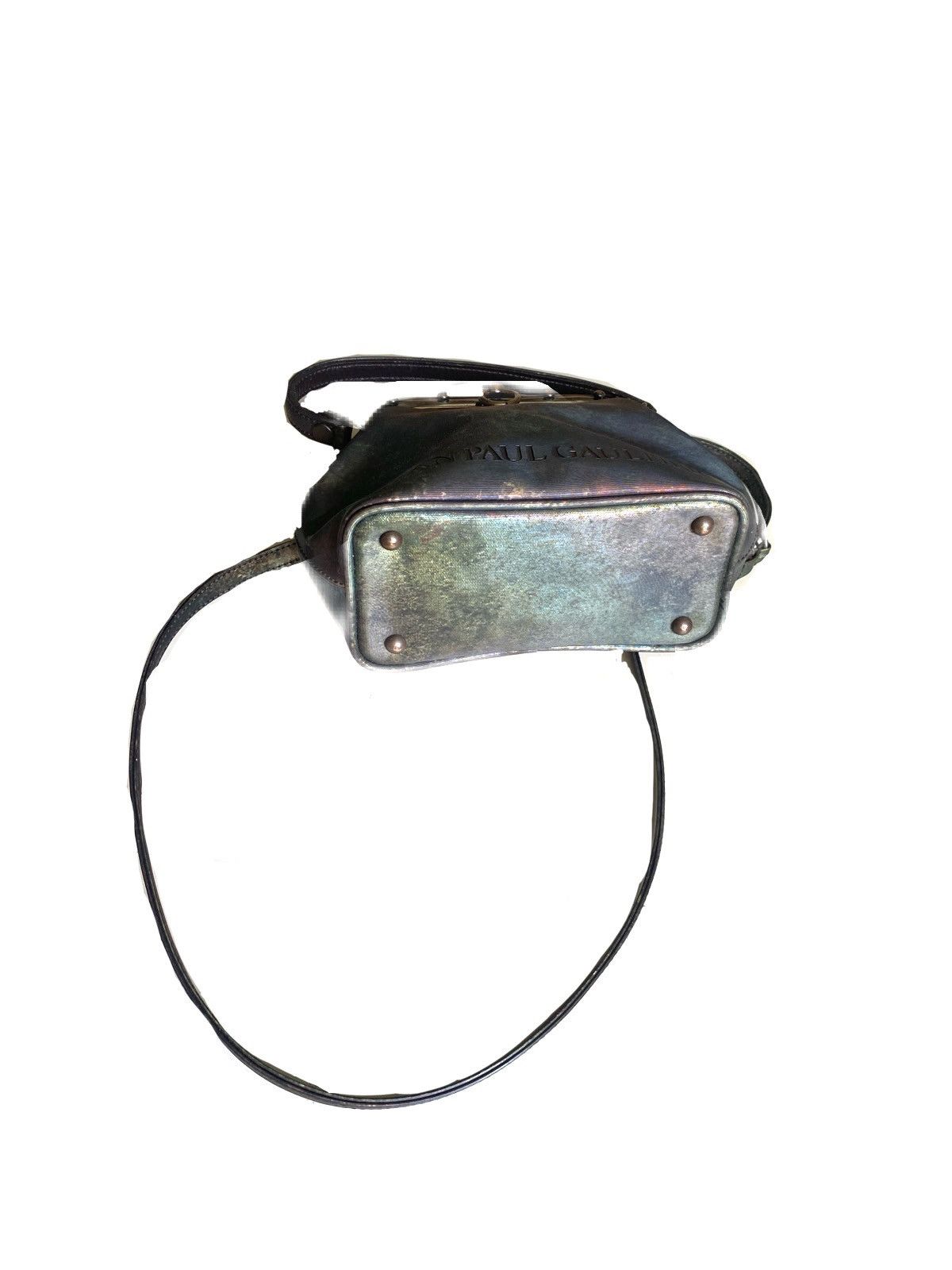 Jean Paul Gaultier Jean-Paul GAULTIER V-Cyber 2Way Shoulder Bag Green Size ONE SIZE - 4 Thumbnail