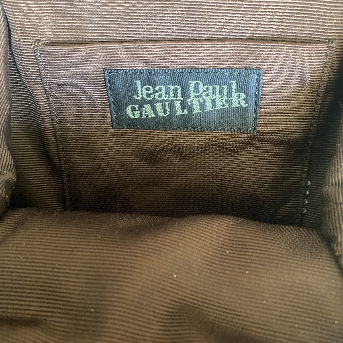 Jean Paul Gaultier Jean-Paul GAULTIER V-Cyber 2Way Shoulder Bag Green Size ONE SIZE - 7 Thumbnail