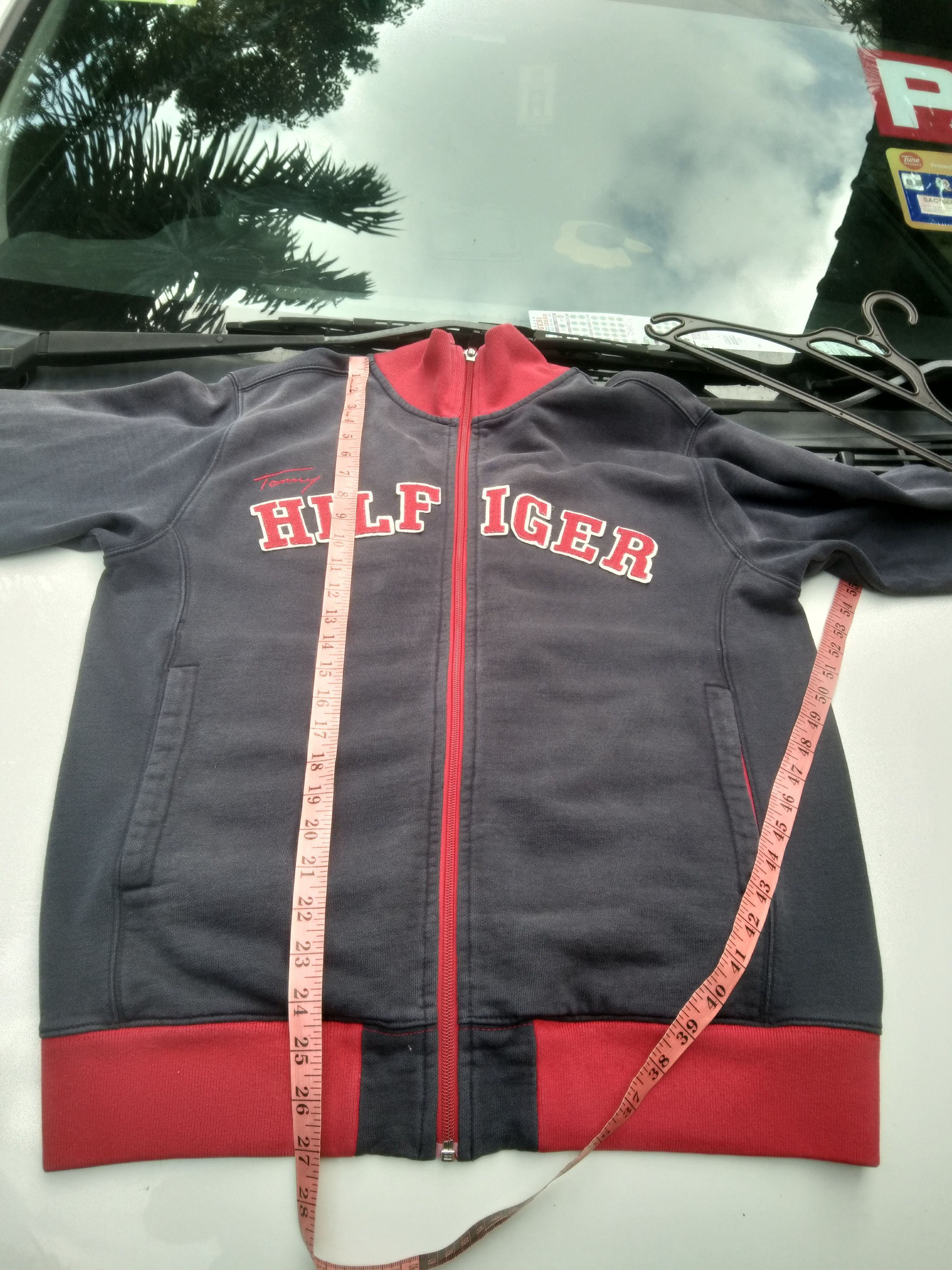 Tommy Hilfiger × Vintage VINTAGE TOMMY HILFIGER ZIPPER JACKET Size US L / EU 52-54 / 3 - 5 Thumbnail