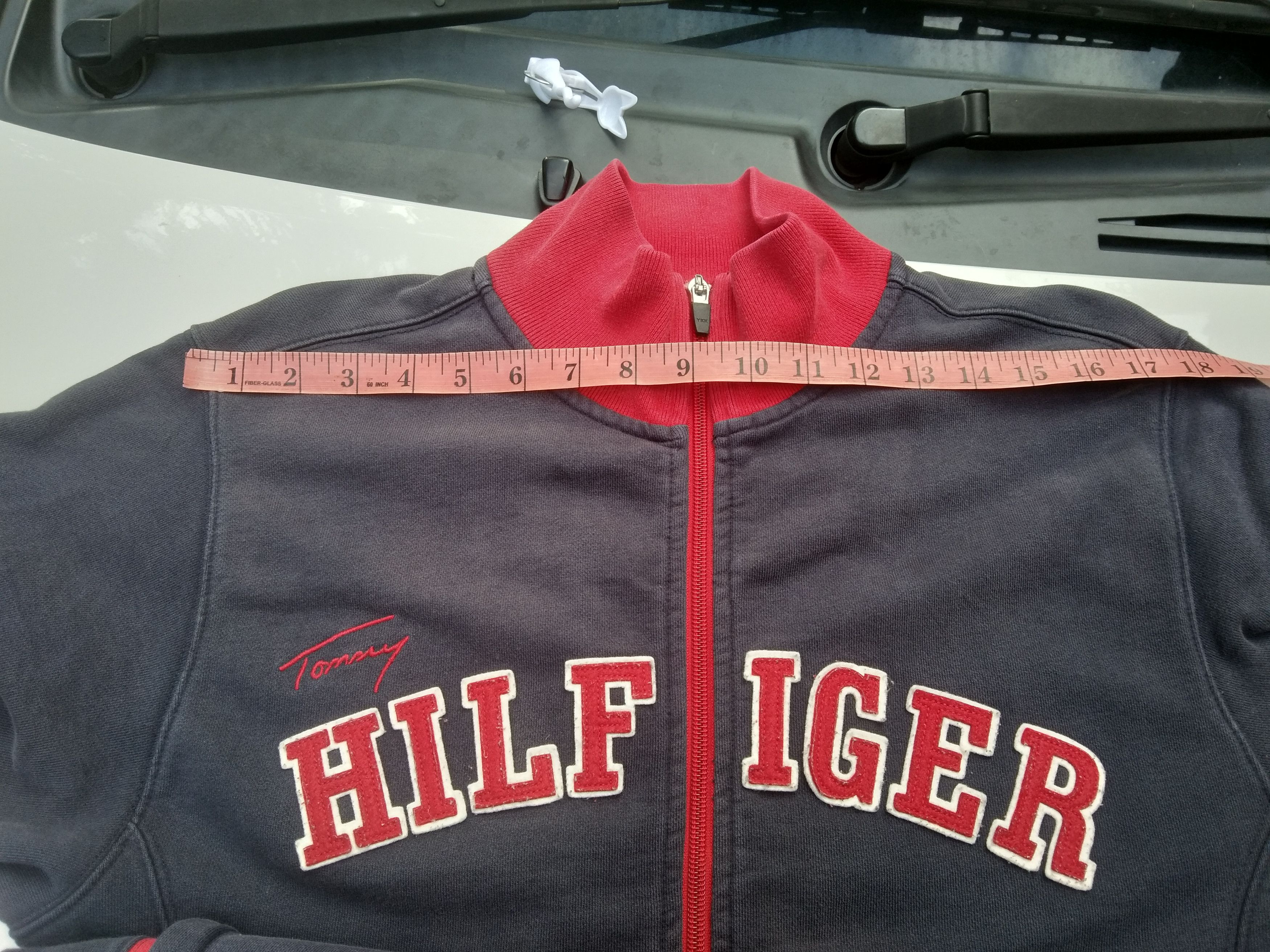 Tommy Hilfiger × Vintage VINTAGE TOMMY HILFIGER ZIPPER JACKET Size US L / EU 52-54 / 3 - 8 Thumbnail