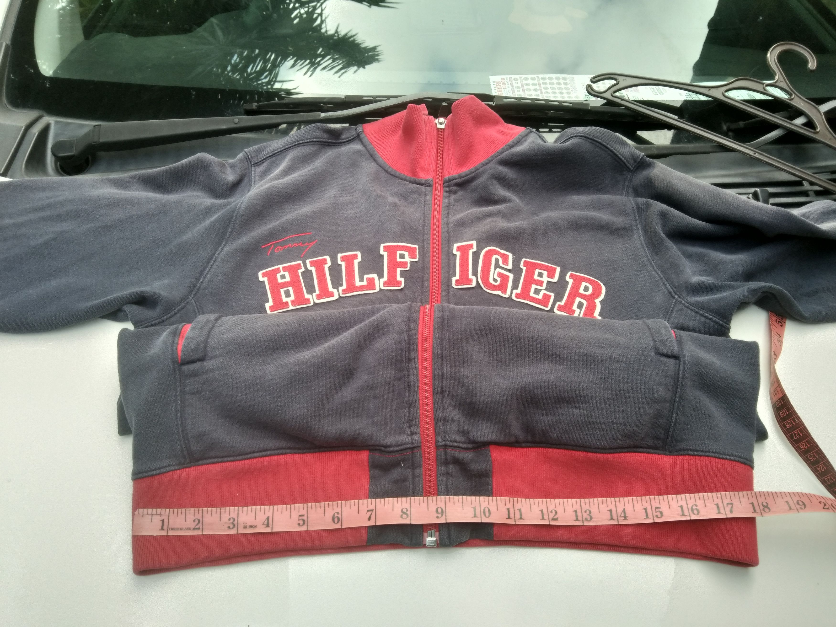 Tommy Hilfiger × Vintage VINTAGE TOMMY HILFIGER ZIPPER JACKET Size US L / EU 52-54 / 3 - 6 Thumbnail