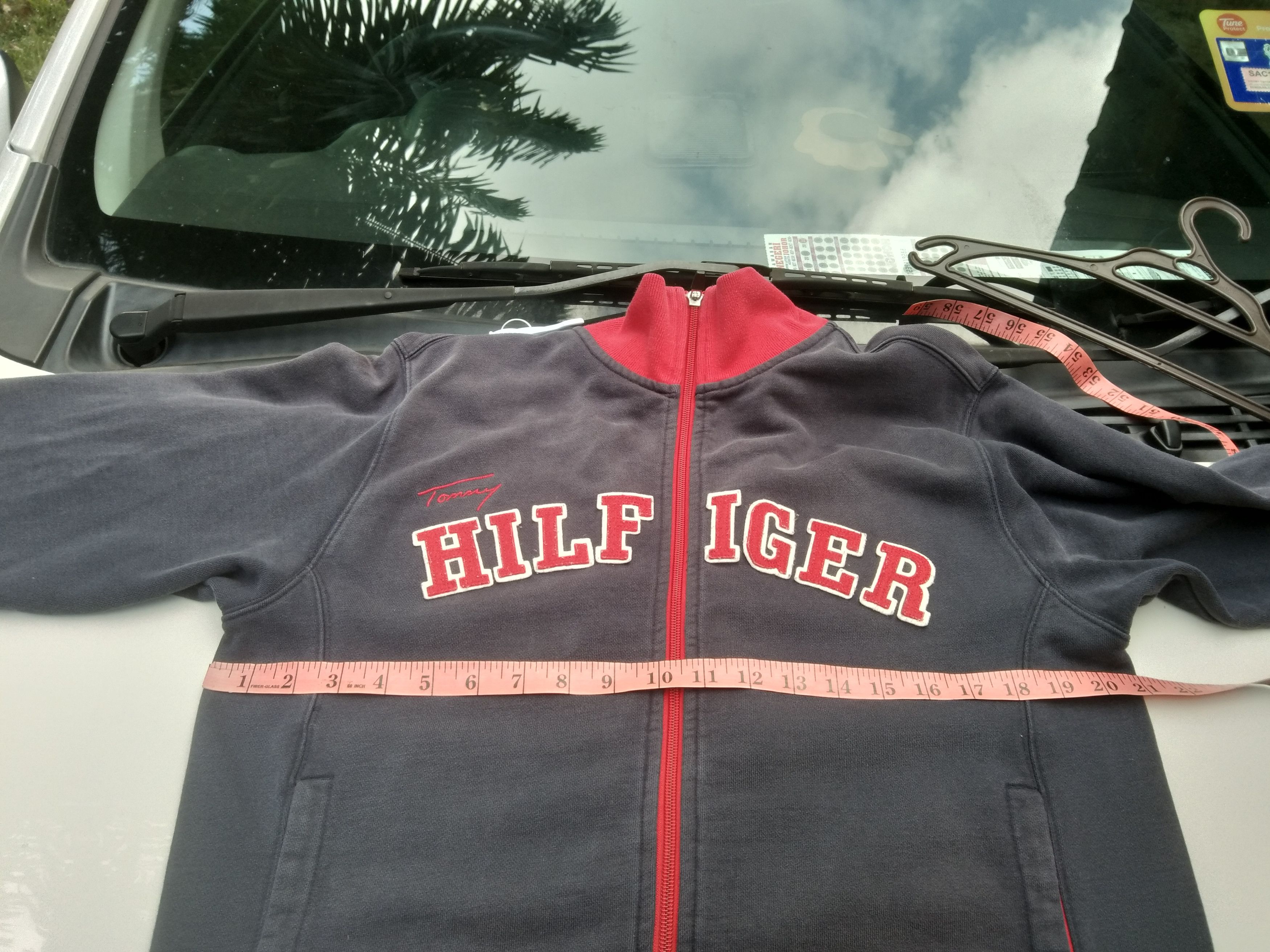Tommy Hilfiger × Vintage VINTAGE TOMMY HILFIGER ZIPPER JACKET Size US L / EU 52-54 / 3 - 4 Thumbnail