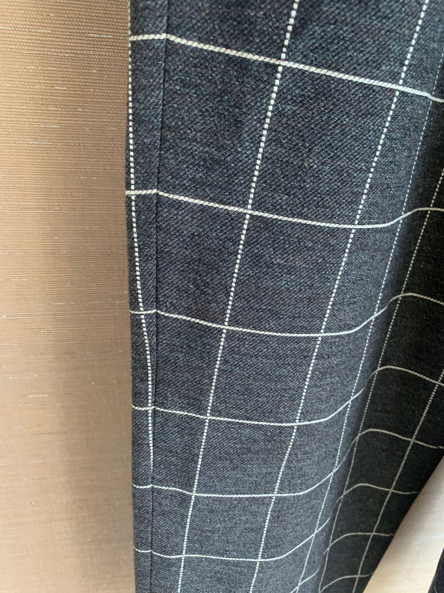 Gucci Casual Pants - Wool Overcheck in Dark Grey Size US 32 / EU 48 - 6 Thumbnail