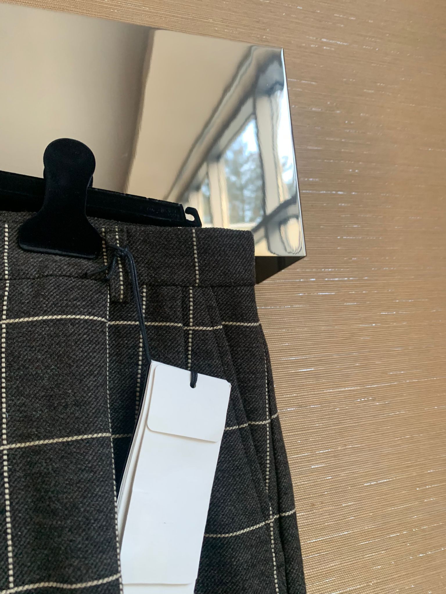 Gucci Casual Pants - Wool Overcheck in Dark Grey Size US 32 / EU 48 - 2 Thumbnail
