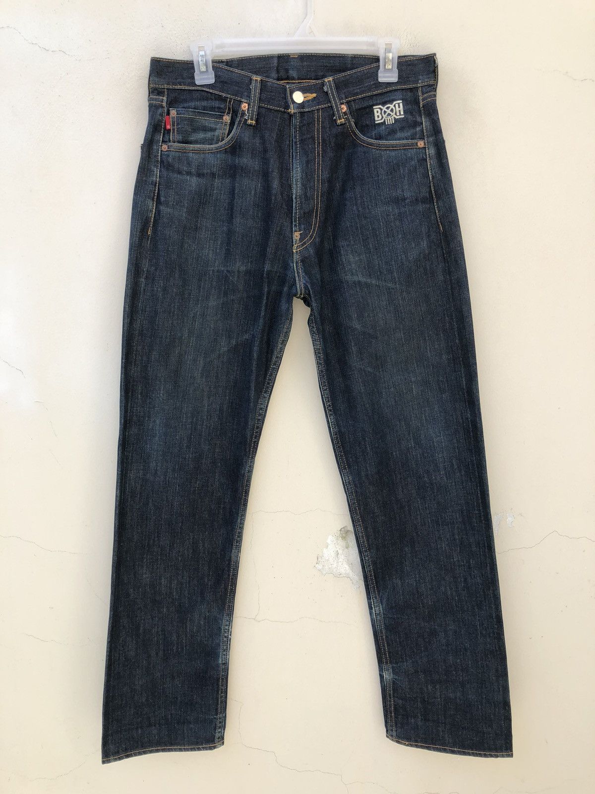 Bounty Hunter RARE!!! Vintage Bounty Hunter BH Japan Selvedge Denim Jeans Size US 32 / EU 48 - 12 Thumbnail