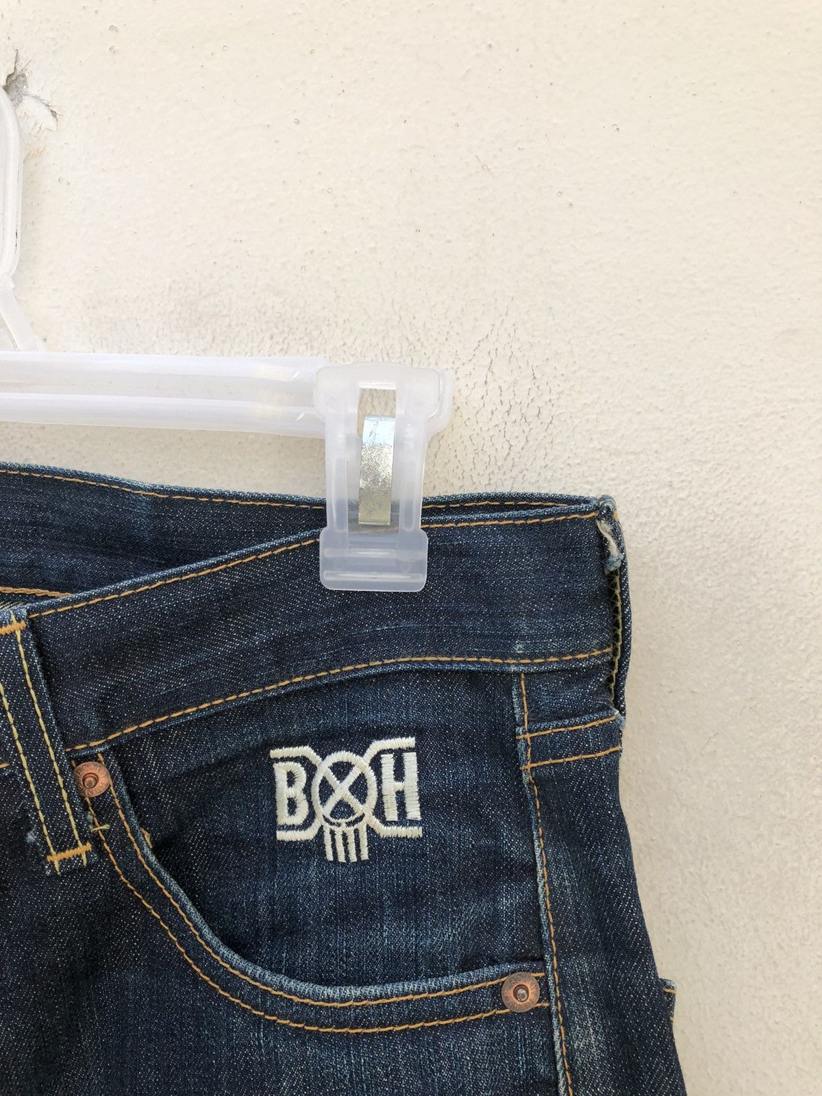 Bounty Hunter RARE!!! Vintage Bounty Hunter BH Japan Selvedge Denim Jeans Size US 32 / EU 48 - 19 Thumbnail