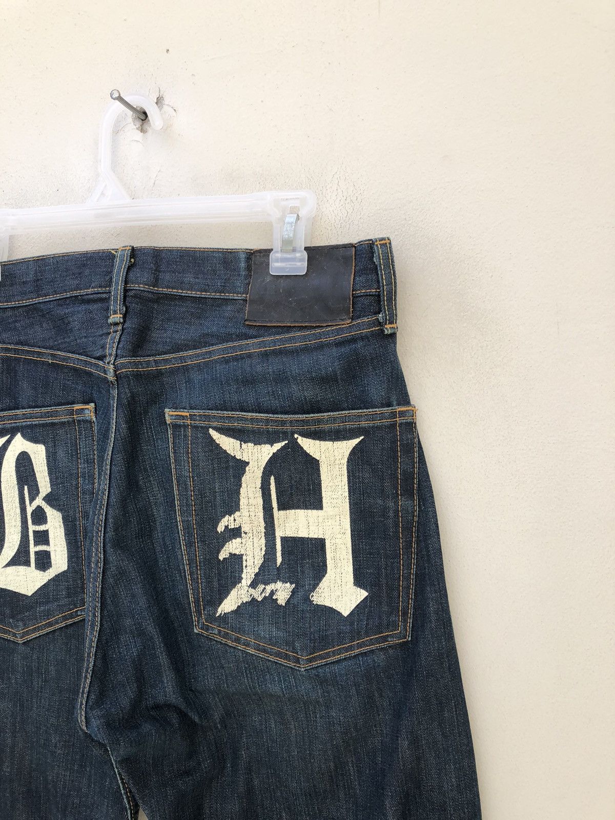 Bounty Hunter RARE!!! Vintage Bounty Hunter BH Japan Selvedge Denim Jeans Size US 32 / EU 48 - 10 Thumbnail