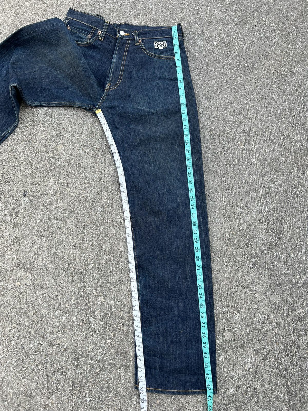 Bounty Hunter RARE!!! Vintage Bounty Hunter BH Japan Selvedge Denim Jeans Size US 32 / EU 48 - 5 Thumbnail