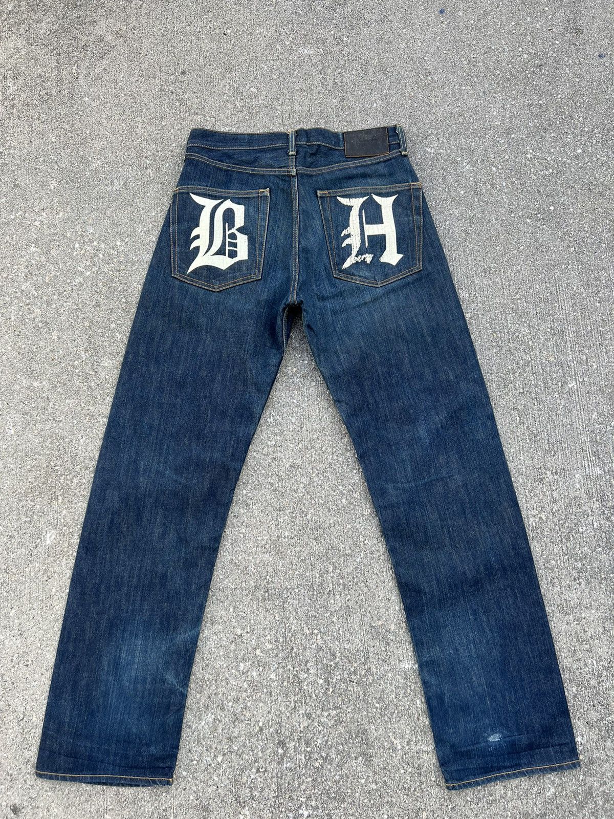 Bounty Hunter RARE!!! Vintage Bounty Hunter BH Japan Selvedge Denim Jeans Size US 32 / EU 48 - 6 Thumbnail