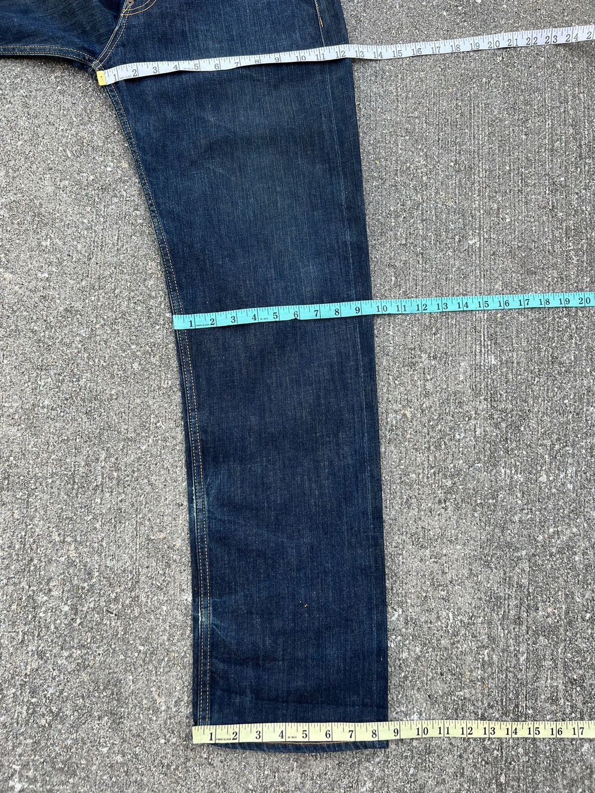 Bounty Hunter RARE!!! Vintage Bounty Hunter BH Japan Selvedge Denim Jeans Size US 32 / EU 48 - 4 Thumbnail