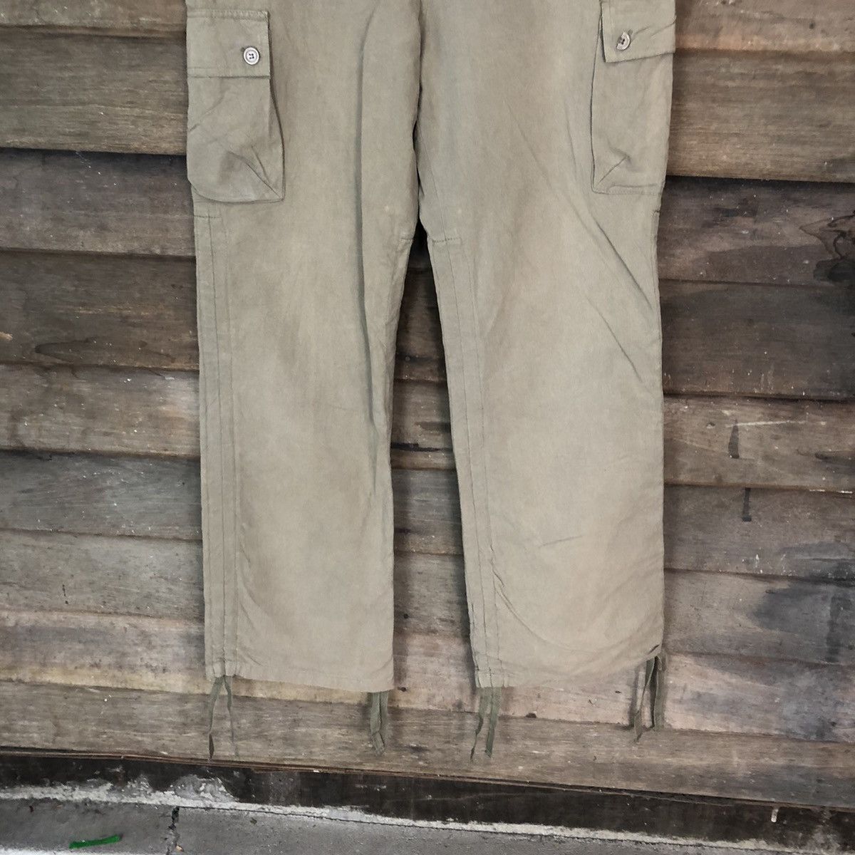 Japanese Brand Heart Goil Brown multipocket tactical Cargo Pants #5027 Size 30" / US 8 / IT 44 - 3 Thumbnail