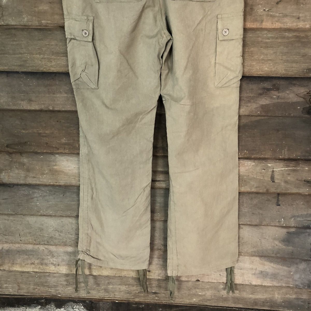 Japanese Brand Heart Goil Brown multipocket tactical Cargo Pants #5027 Size 30" / US 8 / IT 44 - 13 Thumbnail