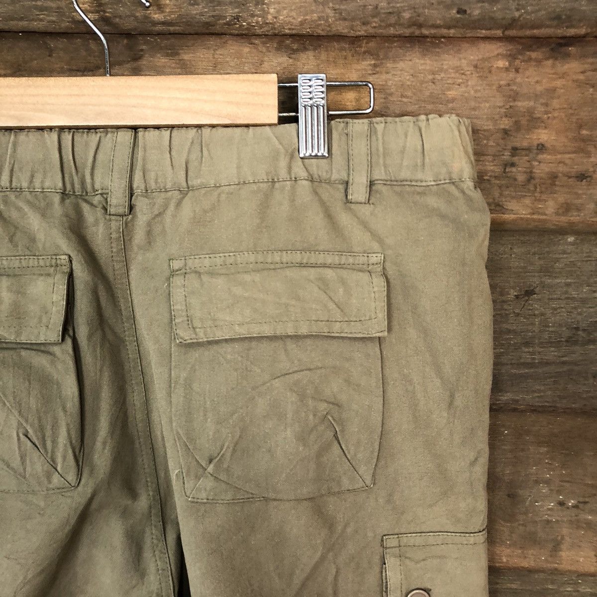 Japanese Brand Heart Goil Brown multipocket tactical Cargo Pants #5027 Size 30" / US 8 / IT 44 - 15 Thumbnail