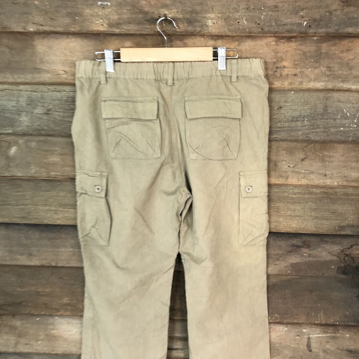 Japanese Brand Heart Goil Brown multipocket tactical Cargo Pants #5027 Size 30" / US 8 / IT 44 - 12 Thumbnail