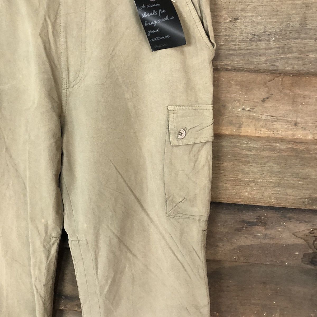 Japanese Brand Heart Goil Brown multipocket tactical Cargo Pants #5027 Size 30" / US 8 / IT 44 - 7 Thumbnail