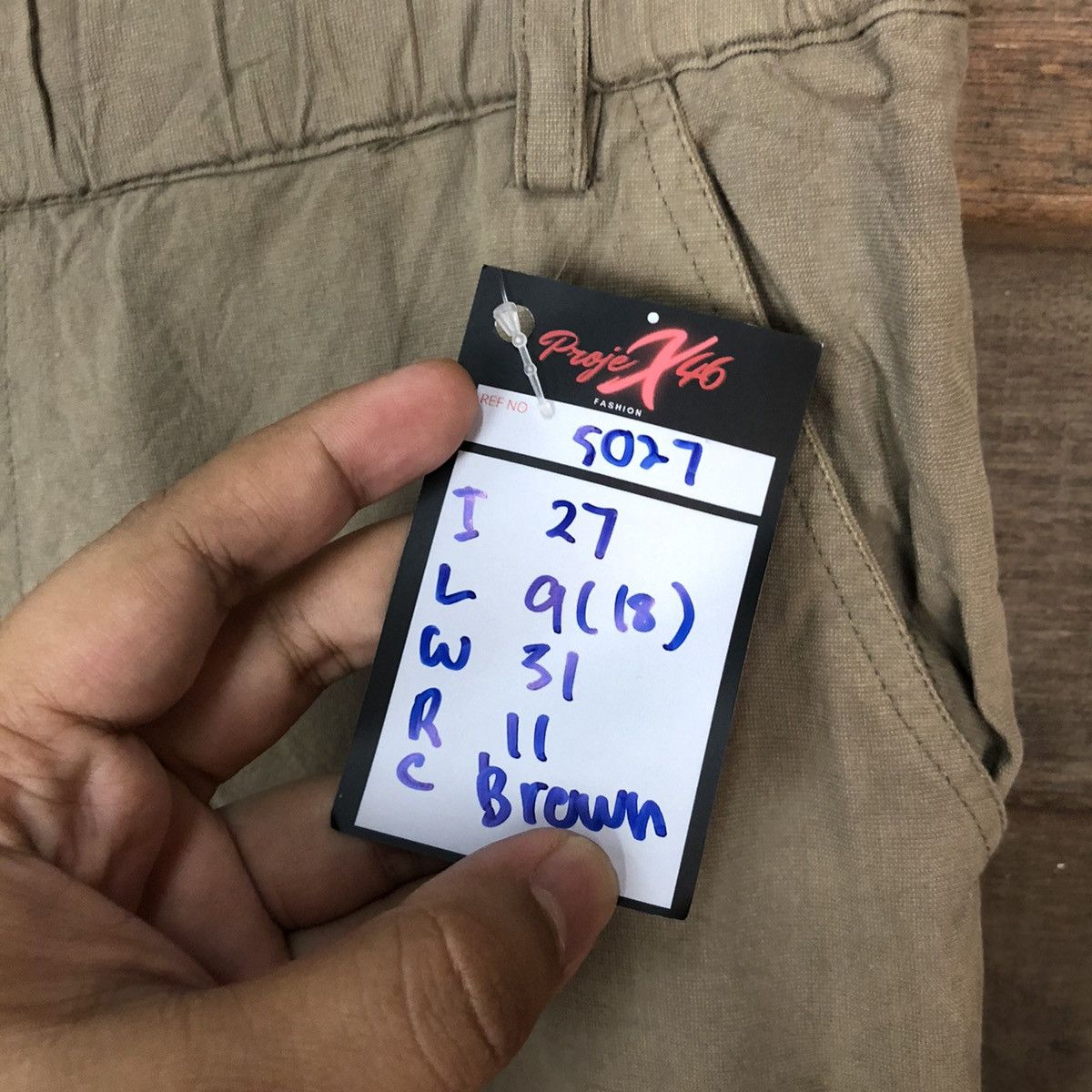 Japanese Brand Heart Goil Brown multipocket tactical Cargo Pants #5027 Size 30" / US 8 / IT 44 - 10 Thumbnail